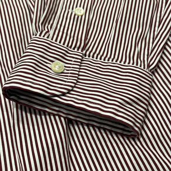Ralph Lauren Cotton Striped Button Down Shirt - Picture 4 of 6